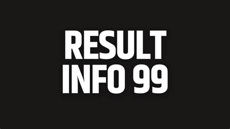 resultinfo99